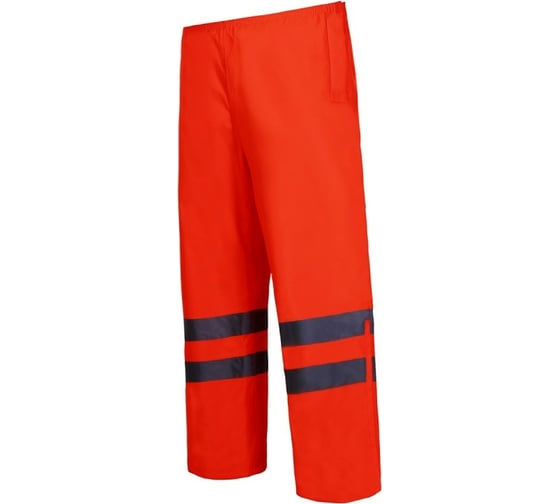 Сигнальные противодождевые брюки LAHTI PRO оранжевые, р. 2XL L4100905