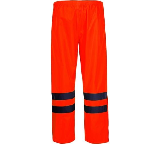 Сигнальные противодождевые брюки LAHTI PRO оранжевые, р. 2XL L4100905