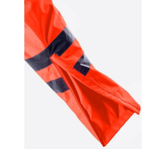 Сигнальные противодождевые брюки LAHTI PRO оранжевые, р. 2XL L4100905