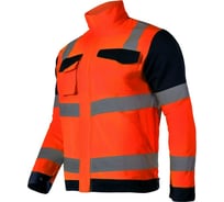 Сигнальная куртка LAHTI PRO Премиум, оранжевая, размер S L4091101