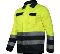 Сигнальная куртка LAHTI PRO хлопок/пэ, желтая, р. XL L4091004