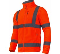 Флисовая сигнальная куртка LAHTI PRO оранжевая, р. L L4011003