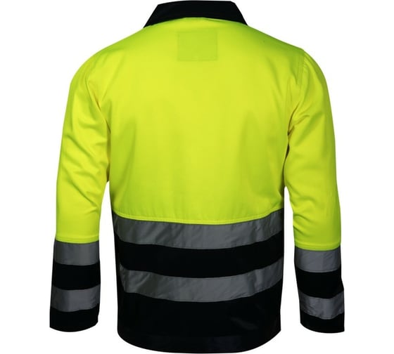 Сигнальная куртка LAHTI PRO хлопок/пэ, желтая, р. M L4091002