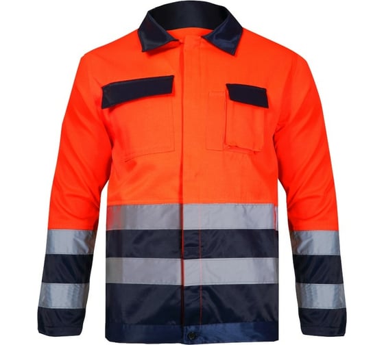 Сигнальная куртка LAHTI PRO хлопок/пэ, оранжевая, р. 3XL L4090906