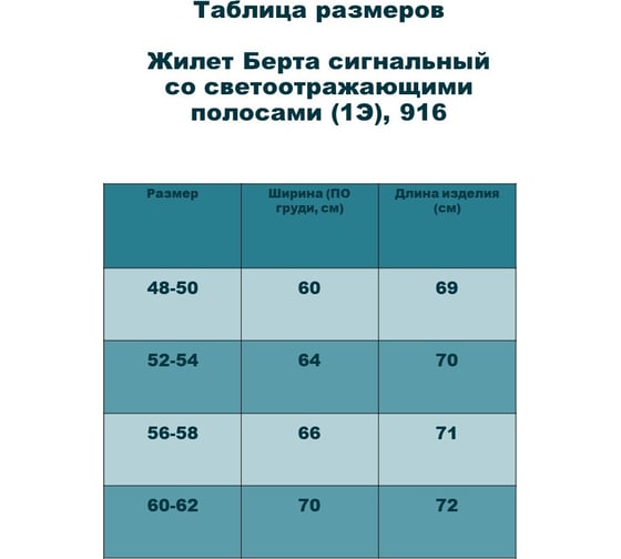 Жилет со светоотражающими элементам БЕРТА 1Э, лимонный, размер 48-50 916л-48-50
