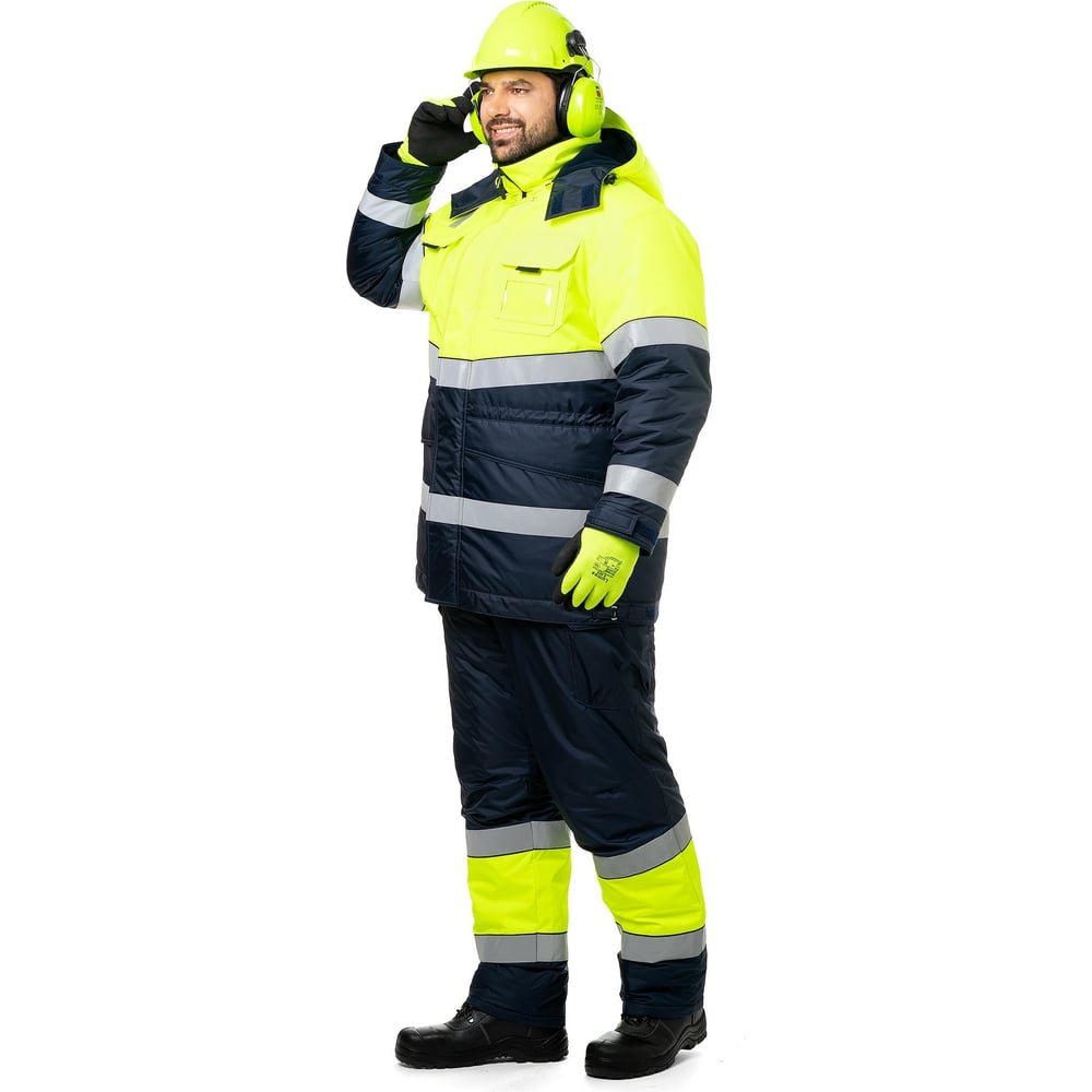 Мужская зимняя сигнальная куртка Техноавиа Люмос, размер 96-100, рост .