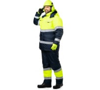 Мужская зимняя сигнальная куртка Техноавиа Люмос, размер 96-100, рост 194-200 2176G