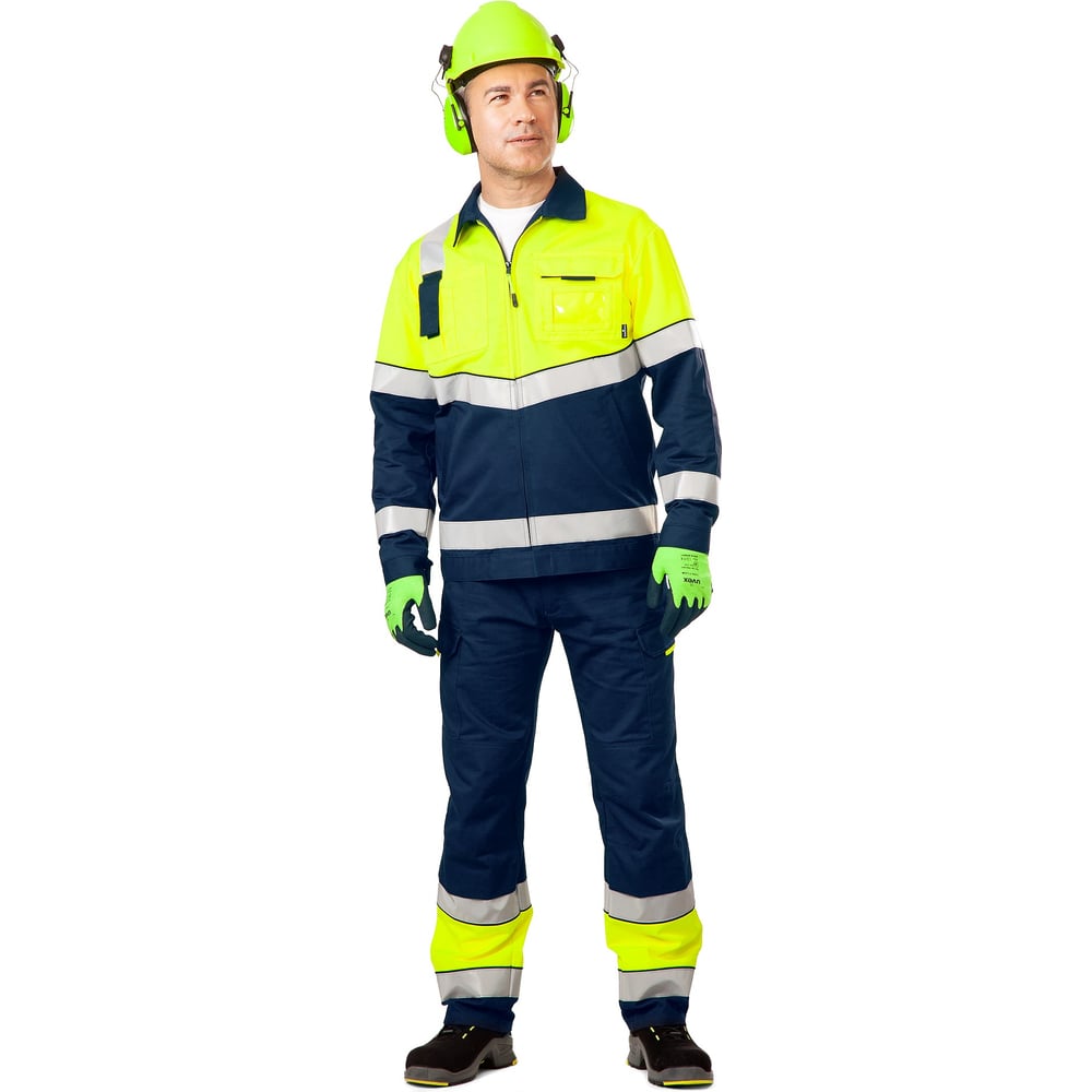 Мужской летний сигнальный костюм Техноавиа Люмос, размер 104-108, рост ...