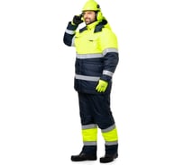 Мужская зимняя сигнальная куртка Техноавиа Люмос, размер 112-116, рост 170-176 2176M