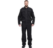 Костюм охранника мужской летний URSUS "Контрол" черный, ткань Рип стоп КОС442-ЧЕРНЫЙ/48-50, 170-176