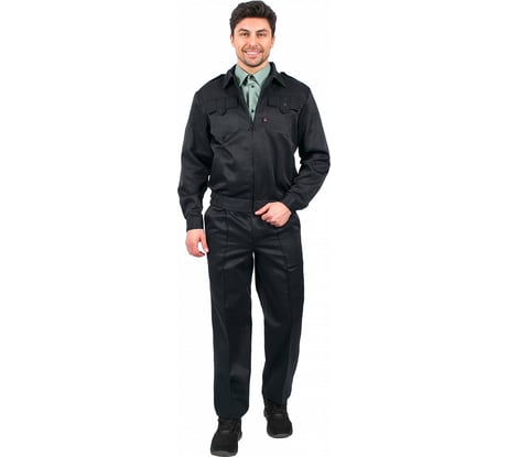 Костюм Факел Сигур-1 (тк.Смесовая,210) брюки, черный; 60-62; 182-188 87460050.012