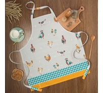 Фартук Этель Chicken Ranch 55x70 см, 100% хлопок, репс 210 г/м2 4645886