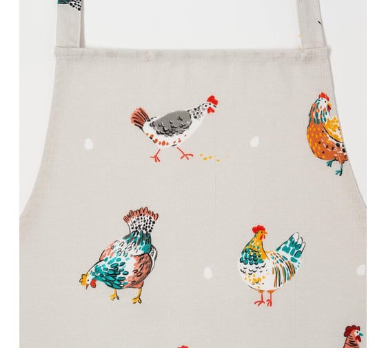 Фартук Этель Chicken Ranch 55x70 см, 100% хлопок, репс 210 г/м2 4645886