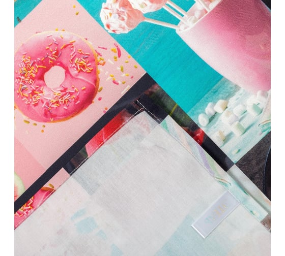 Фартук Этель PINK 60x70 см, 100% хлопок, саржа 190 г/м2 4136520