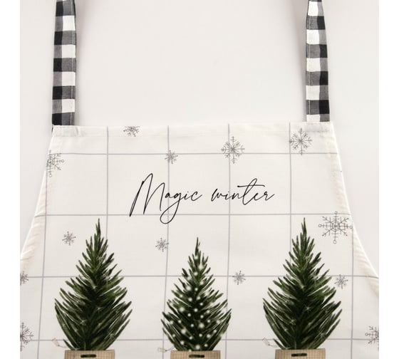 Фартук Этель Magic winter 60x70см, 100% хлопок, саржа 190 г/м2 5215728