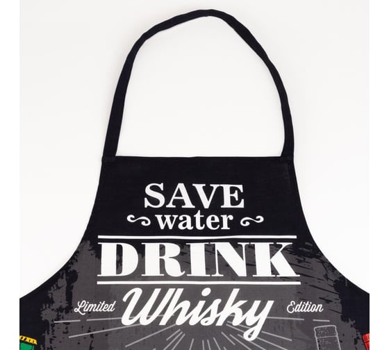 Фартук Этель Bottles 73x71 см, 100% хлопок, репс 210 г/м2 5376691