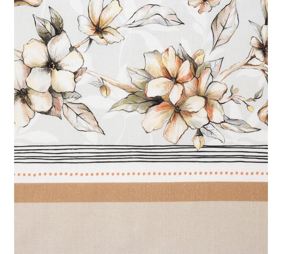 Фартук Этель Floral mood 70x60 см, 100% хлопок, репс 210 г/м2 4645827