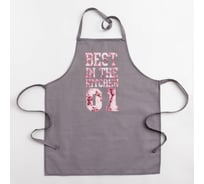 Фартук Этель Best in the kitchen 60x70 см, 100% хлопок, репс 210 г/м2 6581924