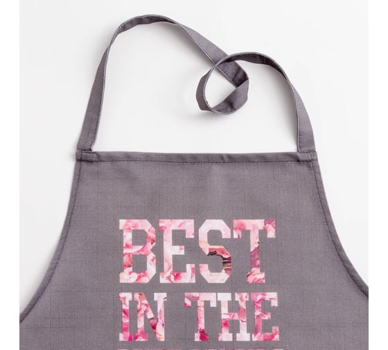 Фартук Этель Best in the kitchen 60x70 см, 100% хлопок, репс 210 г/м2 6581924