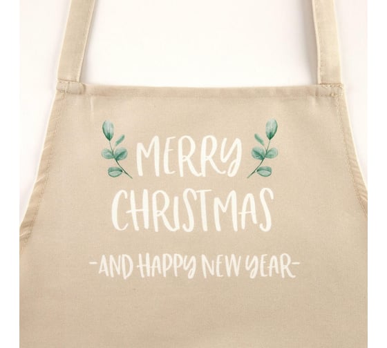 Фартук Этель Beautiful Сhristmas 60x70см, 100% хлопок, саржа 190 г/м2 5215712