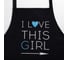 Фартук Этель I Love this girl 60x70 см, 100% хлопок, репс 210 г/м2 6581926 2