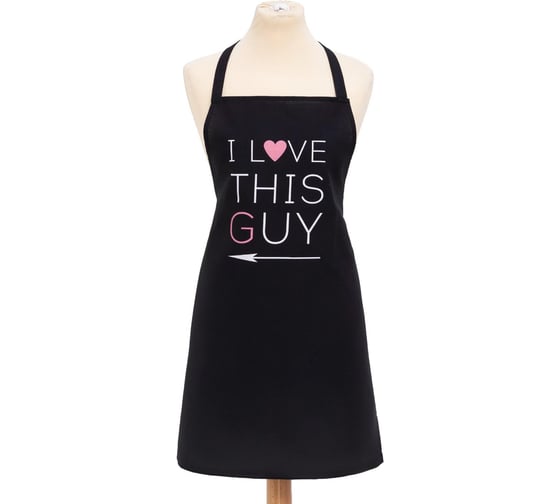 Фартук Этель I Love this guy 60x70 см, 100% хлопок, репс 210 г/м2 6581927