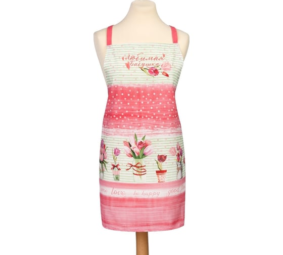 Фартук Этель Любимая бабушка 60x65 см, 100% хлопок, репс 190 г/м2 4017241