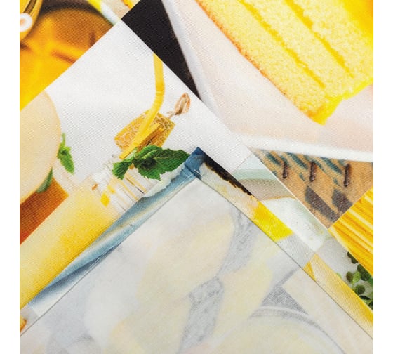 Фартук Этель YELLOW 60x70 см, 100% хлопок, саржа 190 г/м2 4136522