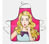 Фартук Этель Love Life Красотка 70x80см, 100%пэ 4437288