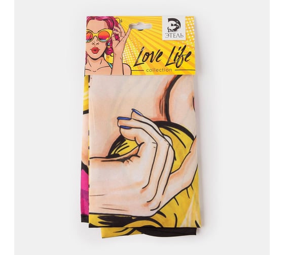 Фартук Этель Love Life Красотка 70x80см, 100%пэ 4437288
