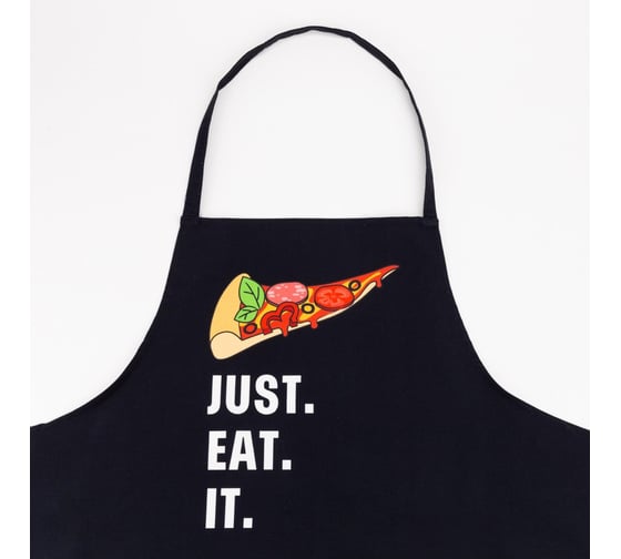 Фартук Этель Just eat it 73x71 см, 100% хлопок, саржа 190 г/м2 5376675