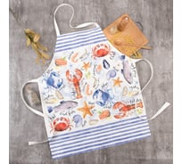 Фартук Этель Морская 60x70 см, 100% хлопок, саржа 190 г/м2 5423073