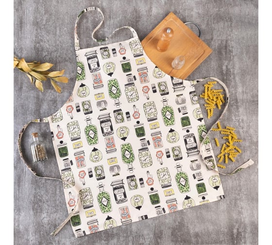 Фартук Этель Kitchenware 60x70см, 100% хлопок, саржа 190 г/м2 5511218