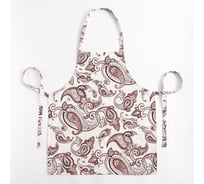 Фартук Этель Восточные узоры 60x65 см, 100% хлопок, саржа 190 г/м2 5376637