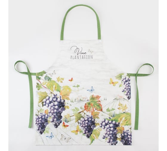 Фартук Этель Vine plantation 60x70 см, 100% хлопок, саржа 190 г/м2 6261125