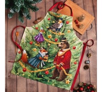 Фартук Этель Noble Christmas 60x70см, 100% хлопок, саржа 190 г/м2 7182009