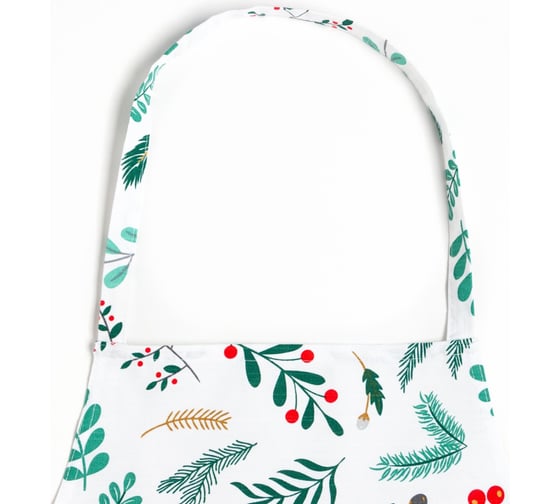 Фартук Этель Сhristmas leaves 60x70см, 100%хл, репс 210 г/м2 7182034