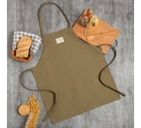 Фартук Этель Kitchen 60x70 см, зелёный, 100% хлопок, саржа 220 г/м2 7866040