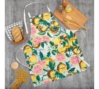 Фартук Этель Лимончики 60x75см, 100% п/э 7450871