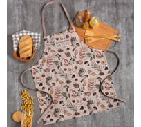 Фартук Этель Nature forest 60x70 см, 100% хлопок, репс 210 г/м2 7561827