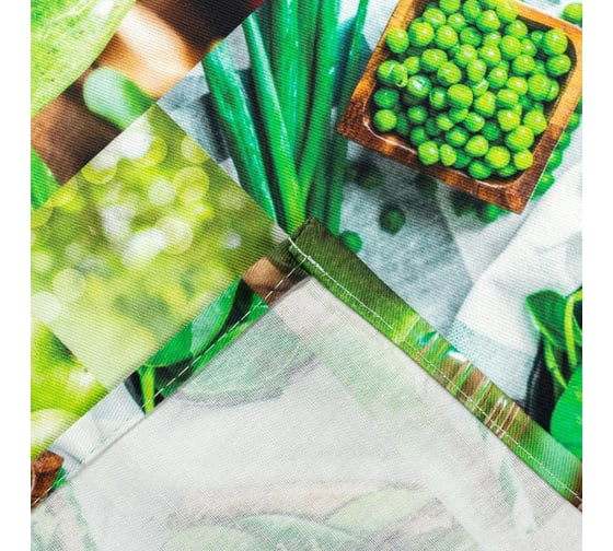 Фартук Этель GREEN 60x70 см, 100% хлопок, саржа 190 г/м2 4136524