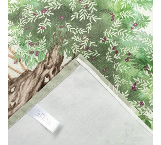 Фартук Этель Olivia 60x70 см, 100% хлопок, саржа 190 г/м2 4136527
