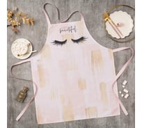 Фартук Этель Hello beautiful 70x60 см, 100% хлопок, саржа 190 г/м2 4645853