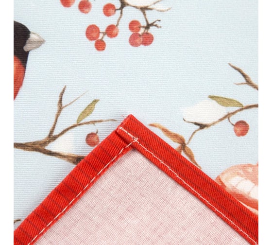 Фартук Этель Winter birds 60x70см, 100% хлопок, саржа 190 г/м2 5215723