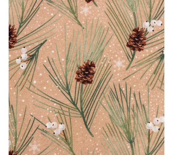 Фартук Этель Spruce branches 60x70см, 100%хл, саржа 190 г/м2 7321853