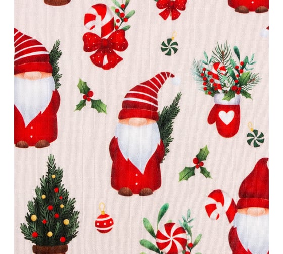 Фартук Этель Santa Claus 60x70см, 100%хл, репс 210 г/м2 7321879