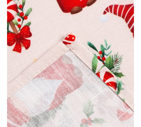 Фартук Этель Santa Claus 60x70см, 100%хл, репс 210 г/м2 7321879