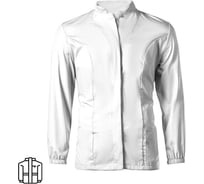 Женская куртка для пищевого производства ООО Комус у17-ку белая, сатин, размер 56-58, рост 158-164 1642993