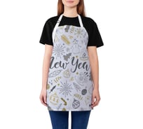 Кухонный фартук JOYARTY Новый год, универсальный размер для женщин и мужчин ap_427869