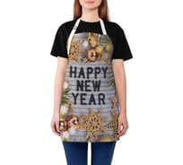 Кухонный фартук JOYARTY Счастливого Нового года, универсальный размер для женщин и мужчин ap_427898